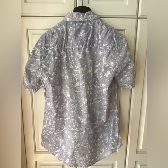 PROJEK Raw Floral print Mens 100% cotton Short Sleeve Button Up Shirts. S. - Picture 3 of 12